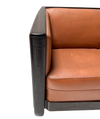 Art Deco Amsterdamse School Bench by Daniêl van Dorp for Gebroeders Reens